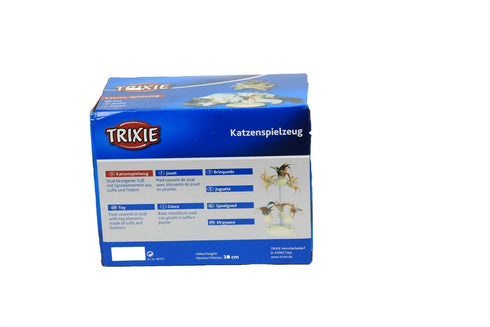 Jucarie pentru pisici Trixie Pendula cu Mingi si Pana