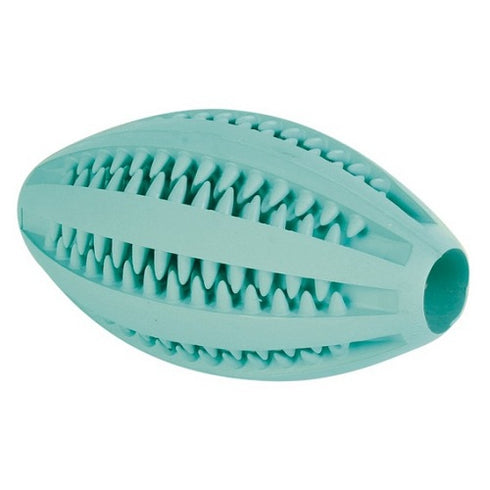 Jucarie pentru caini Trixie minge rugby mentol 11cm