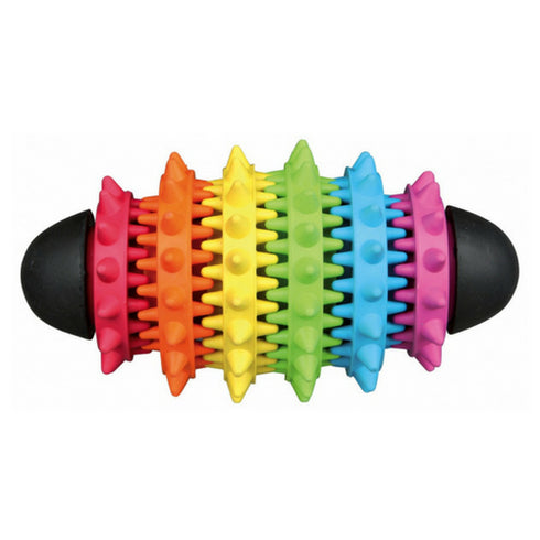 Jucarie pentru caini Trixie minge rugby multicolora 15cm