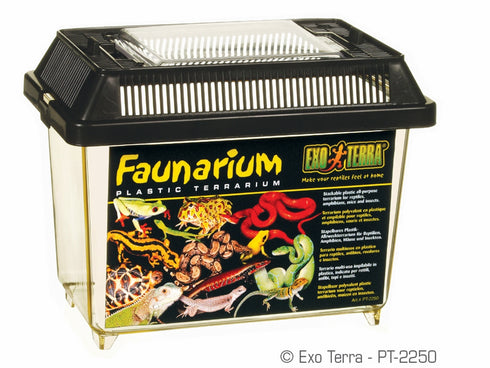 Terariu din Plastic Exo Terra Faunarium Small 18x11x12.5cm