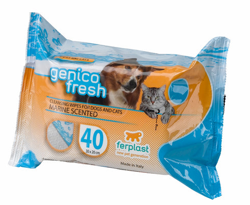 Servetele pentru caini si pisici Ferplast Genico Fresh Marine