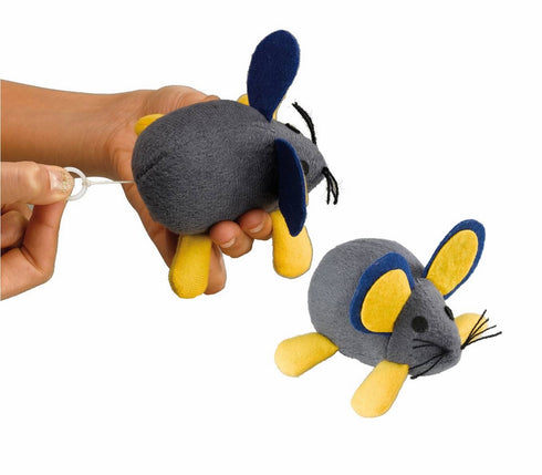 Jucarie pentru pisici soricel cu vibratii Ferplast 10x5.5x11 cm