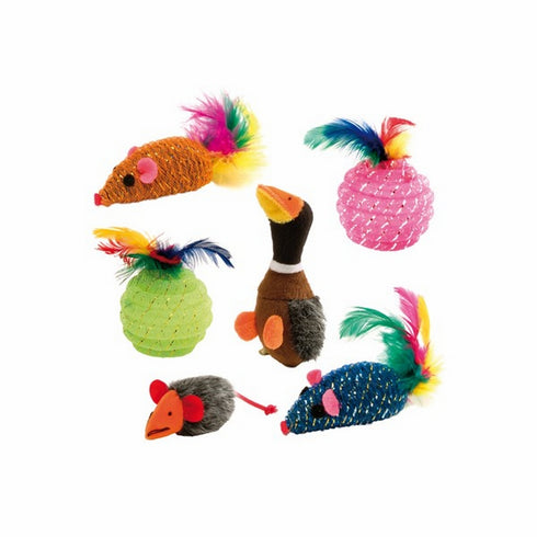 Jucarie pentru pisici soricel Ferplast 8x4x4 cm