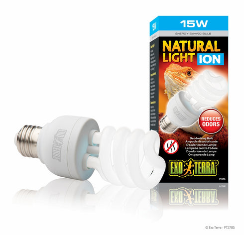 Bec compact ionic pentru terarii Exo Terra 15W