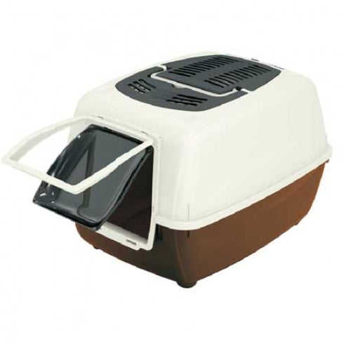 Litiera pentru pisici Ferplast Genica 56.2x43.5x38.4 cm