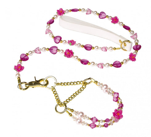 Zgarda si lesa pentru caini Ferplast Fashion Parure Quartz 104cm