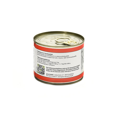 Hrana umeda pentru pisici Grau cu vita si orez integral 200 g