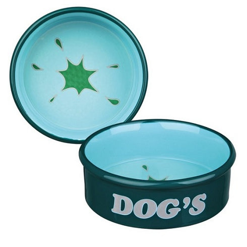 Set 2 castroane ceramice cu suport metalic Trixie 1L