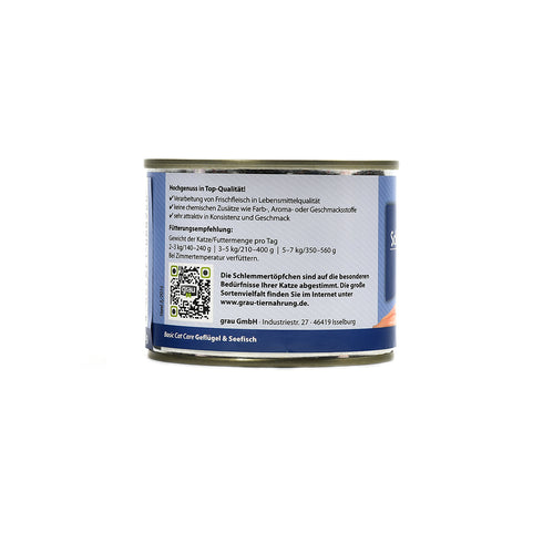 Hrana umeda pentru pisici Grau cu pasare si peste oceanic 200 g