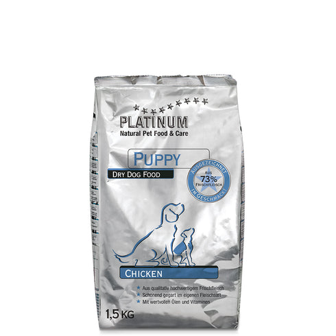 Hrana uscata pentru caini Platinum Puppy cu pui 1.5 kg