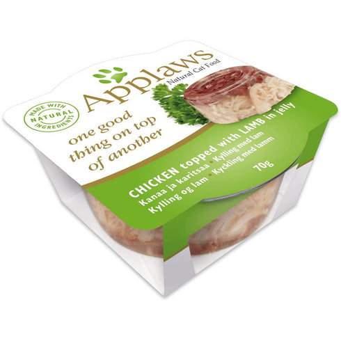 Hrana umeda pentru pisici Applaws cu pui si miel 70 g