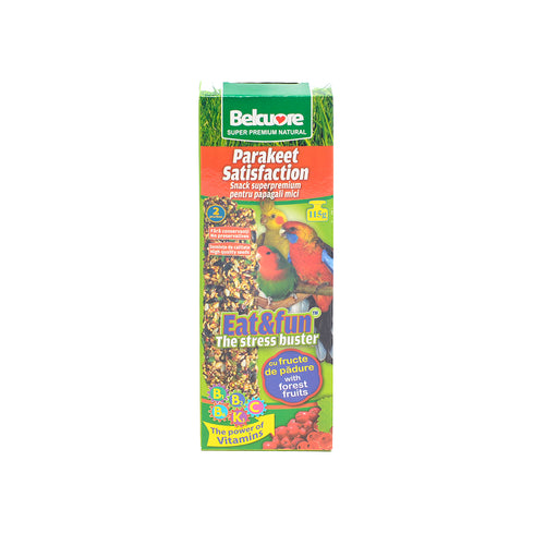 Batoane pentru Papagali Mici Belcuore Fructe de Padure 115g