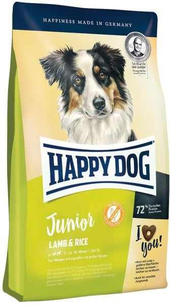 Hrana uscata pentru caini Happy Dog Junior Lamb & Rice 10 kg