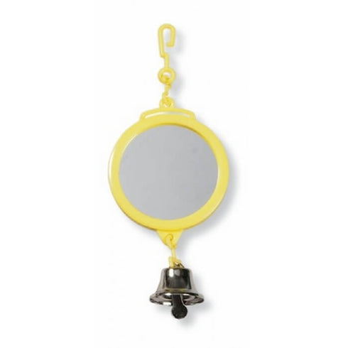 Jucarie pentru pasari oglinda cu clopotel LW