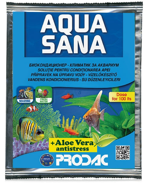 Solutie pentru conditionarea apei Prodac Aqua Sana 25 ml