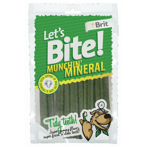 Recompense pentru caini Brit Lets Bite Munchin' Mineral 105 g
