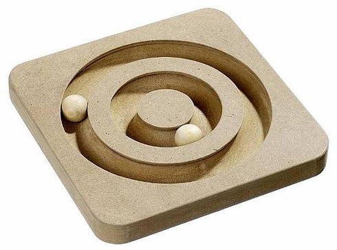 Jucarie pentru pisici Spirala Lemn 19X19 cm