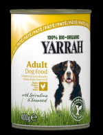 Hrana umeda pentru caini Bio Dog Pui cu Spirulina si Alge 400 gr