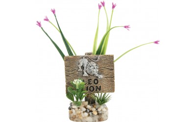 Decor pentru acvariu Zolux Leu 75x50x90mm