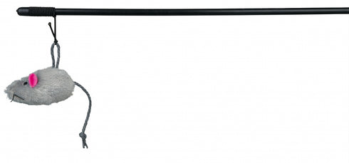 Jucarie pentru pisici undita cu soricel 50 cm Trixie