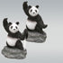 Decor pentru acvariu Jbl ActionAir Waving Panda