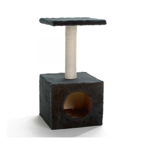 Sisal negru pentru pisici 32x32x28 cm