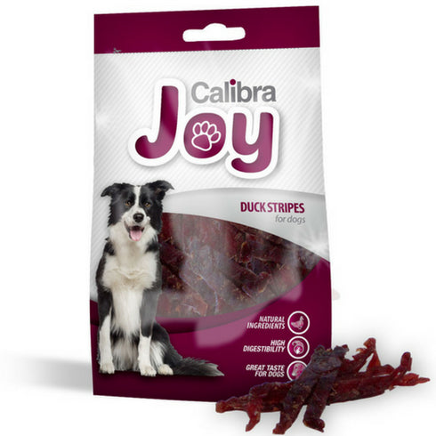 Recompense pentru caini Calibra Joy Duck Stripes 80 g