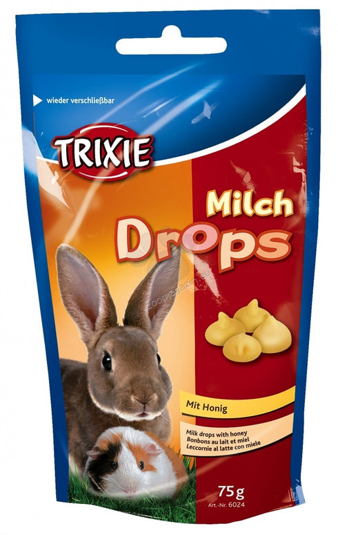 Drops pentru Rozatoare Trixie cu Lapte si Miere 75g