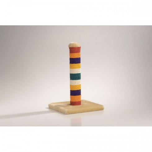Sisal pentru Pisici Curcubeu 30x30x45 cm