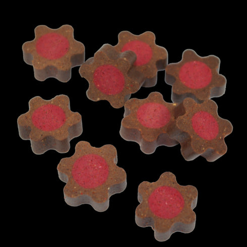 Recompense pentru caini 8in1 minis cu miel si merisoare 100 g