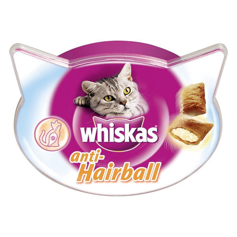 Recompense pentru pisici Whiskas Anti-Hairball 50 g