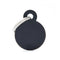 Medalion tag MyFamily Rotund S Aluminiu Black 5425