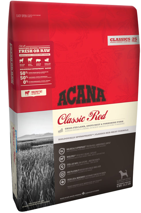 Hrana uscata pentru caini Acana Classic Red 17 kg