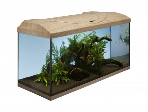 Acvariu pentru Pesti Diversa 80 Drept Fag 112 Litri