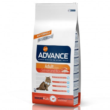 Hrana uscata pentru pisici Advance Cat Somon & Orez 15 kg