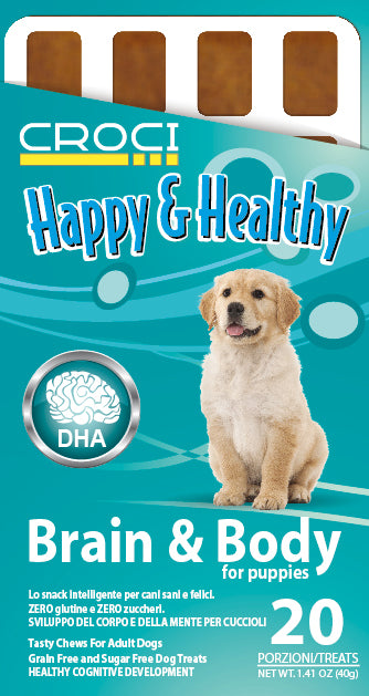 Recompensa pentru caini Snack Caini H&H Brain&Body 40Gr