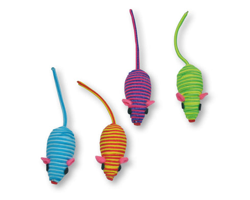 Jucarie pentru pisici Croci Soricel din nylon 5 cm