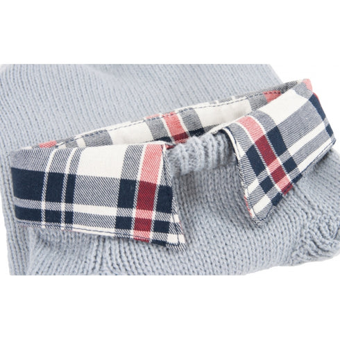 Camasa Tricot Navy Gri 30 cm