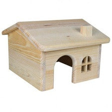 Casuta Lemn Hamster 15x11x15 cm