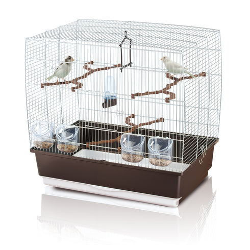 Colivie pentru pasari Irene 4 Drept 59x38x56cm Crom