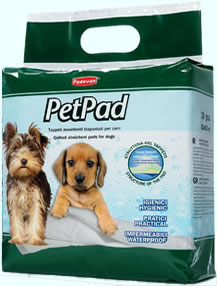 Covorase absorbante pentru caini Padovan 60x60 cm 40 buc