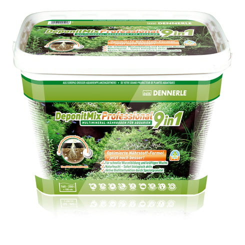 Substrat pentru acvariu Dennerle DeponitMix Professional 9in1 9.6 kg