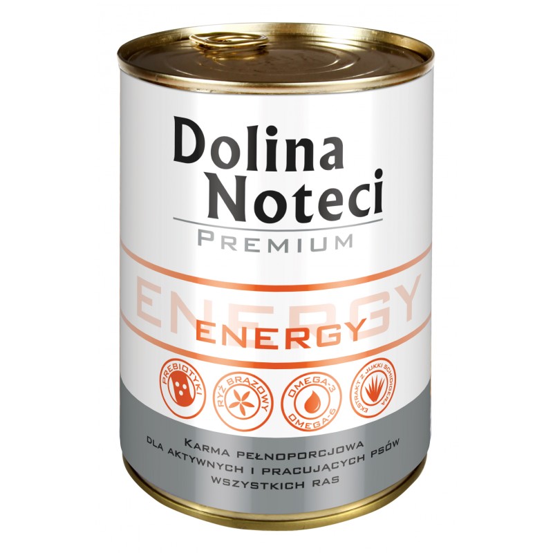 Hrana umeda pentru caini Dolina Noteci Premium Energy 400g - Animax