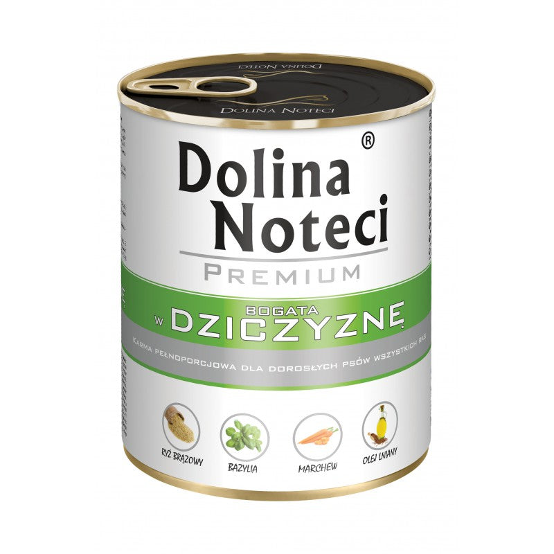Hrana umeda pentru caini Dolina Noteci Premium Vanat 800gr - Animax
