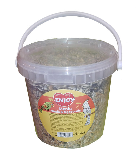 Meniu Nimfa & Agapornis Enjoy 1.5 kg