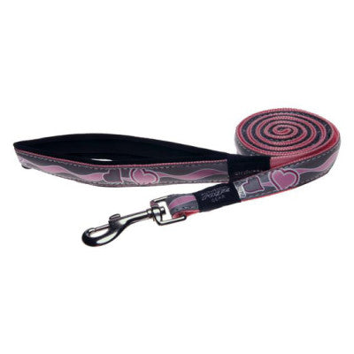 Rogz Lesa Reflectorizanta Roz 8mm