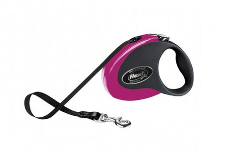 Lesa retractabila Flexi Collection Band S 3M Roz