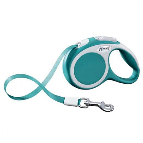 Lesa retractabila Flexi Vario Band XS 3M Turcoaz