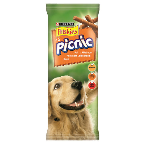 Recompensa pentru caini Friskies Dog Picnic Chicken 42g