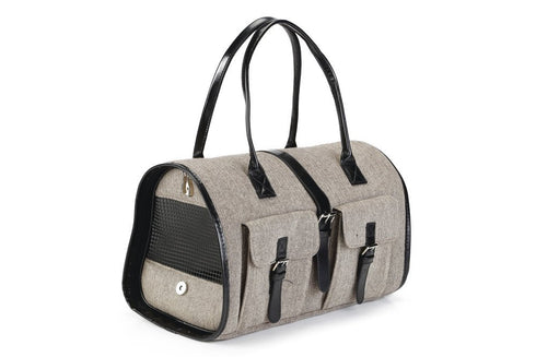 Geanta transport animale Tweed 38x17x24 cm